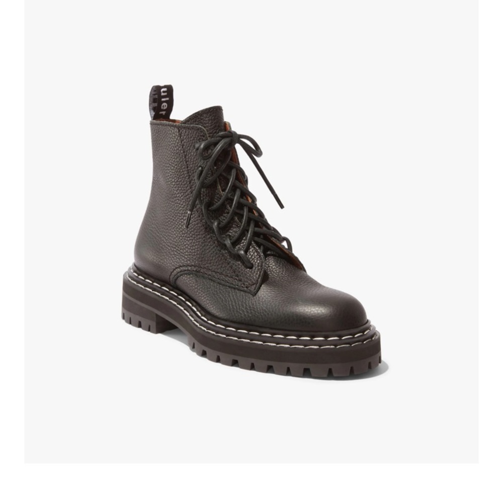 NWOT PROENZA SCHOULER Leather Combat Boots